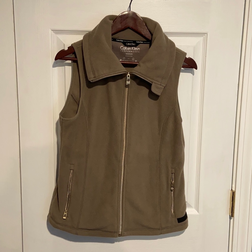 Taupe Calvin Klein vest